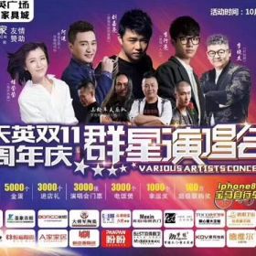 阜陽(yáng)天英雙11周年慶群星演唱會(huì)！